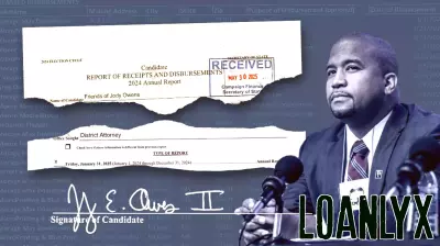 Indicted Prosecutor's Campaign Finance Report Raises Eyebrows